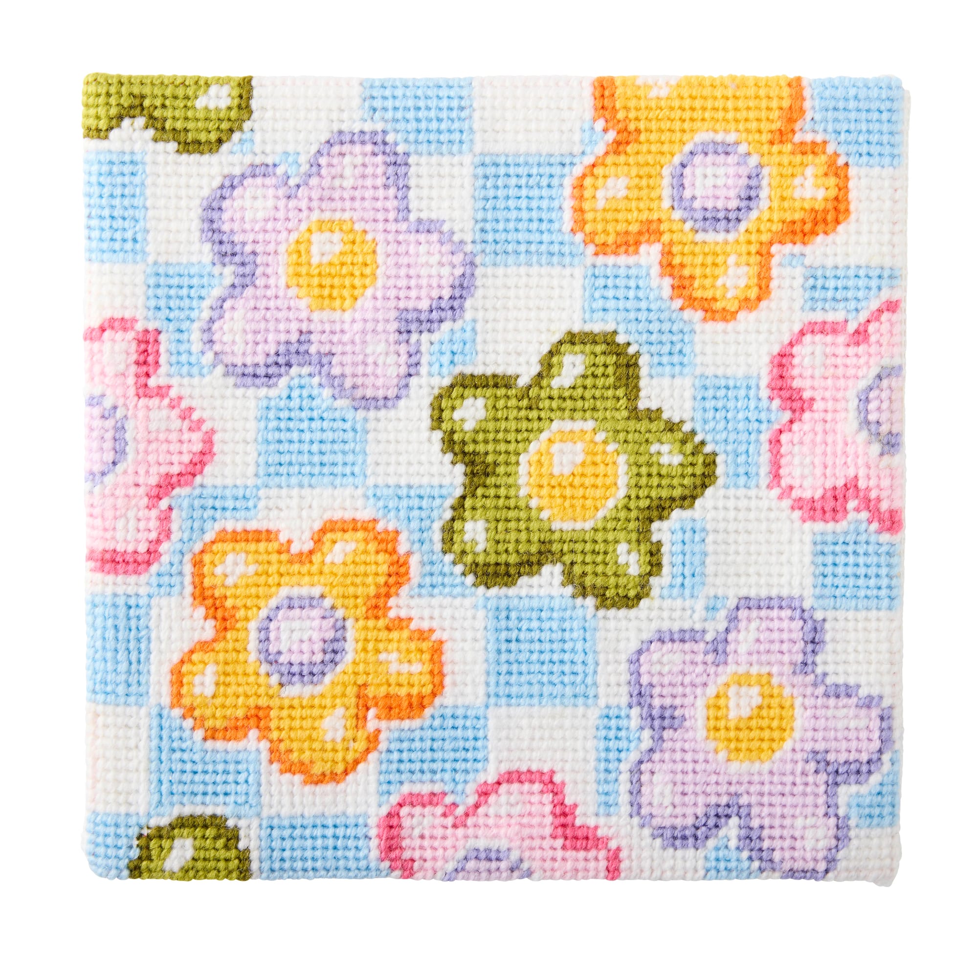 Summer Bubble Flower Needlepoint Kit by Loops & Threads®